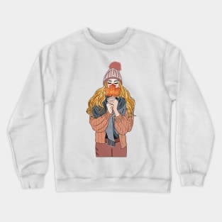 Fall girl Crewneck Sweatshirt